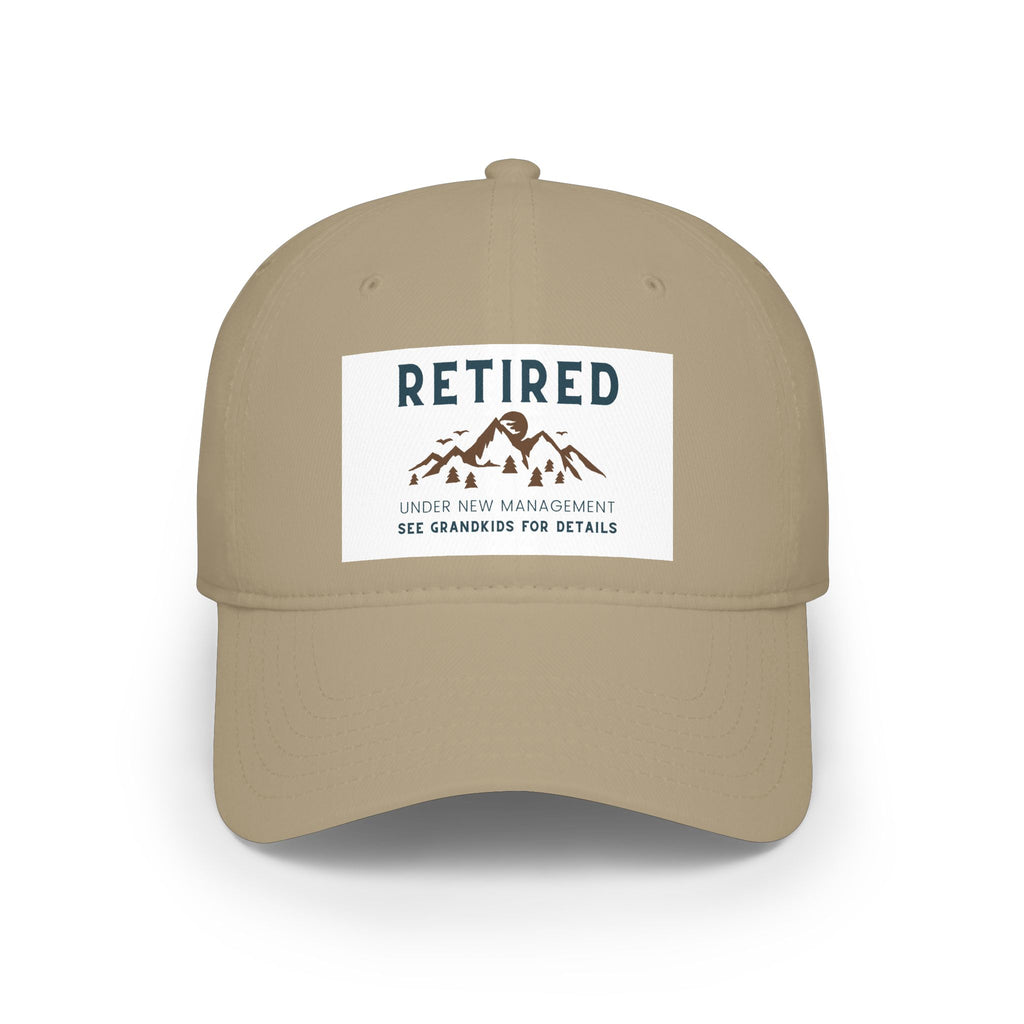 Retired Cap - 'Under New Management' Low Profile Baseball Hat