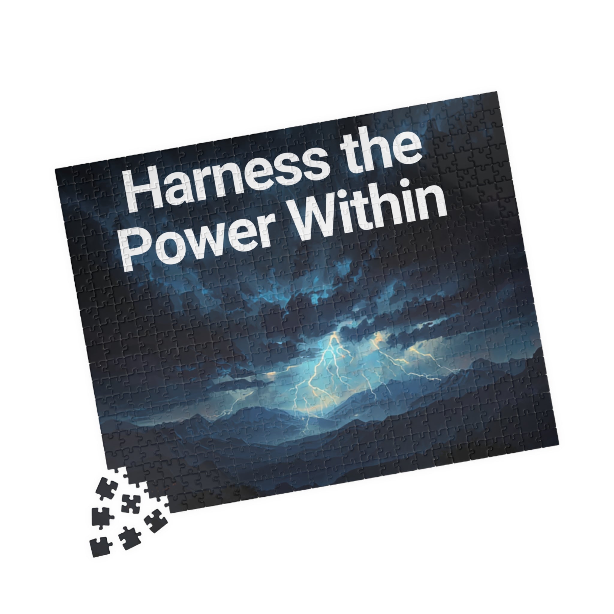 Harness the Power Within Puzzle | Inspirational Landscape Jigsaw