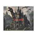 Dinosaur Castle Puzzle - Explore Adventure & Imagination, 'Live Wild' Theme