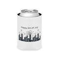 Happy 4th of July City Skyline Can Cooler | Fireworks, Patriotic