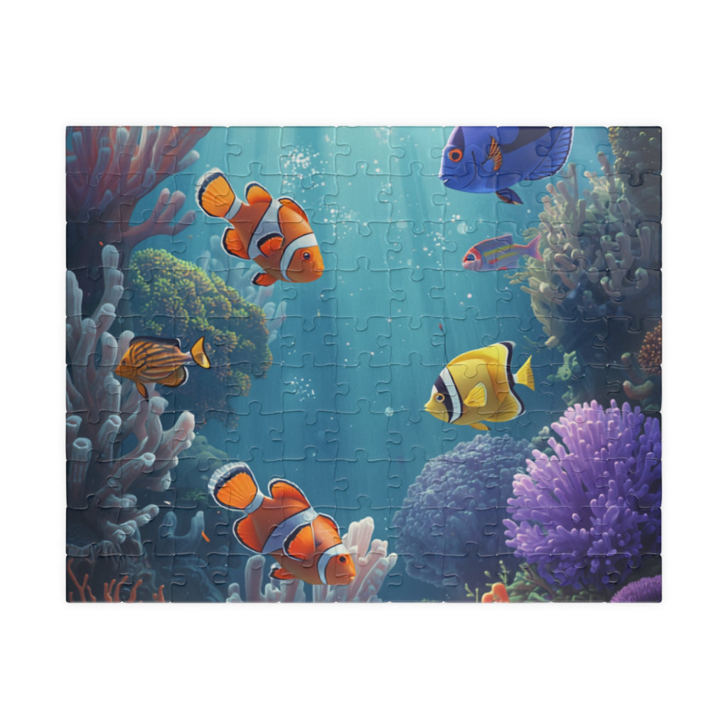Colorful Tropical Fish Puzzle 252-piece | Ocean Reef Jigsaw