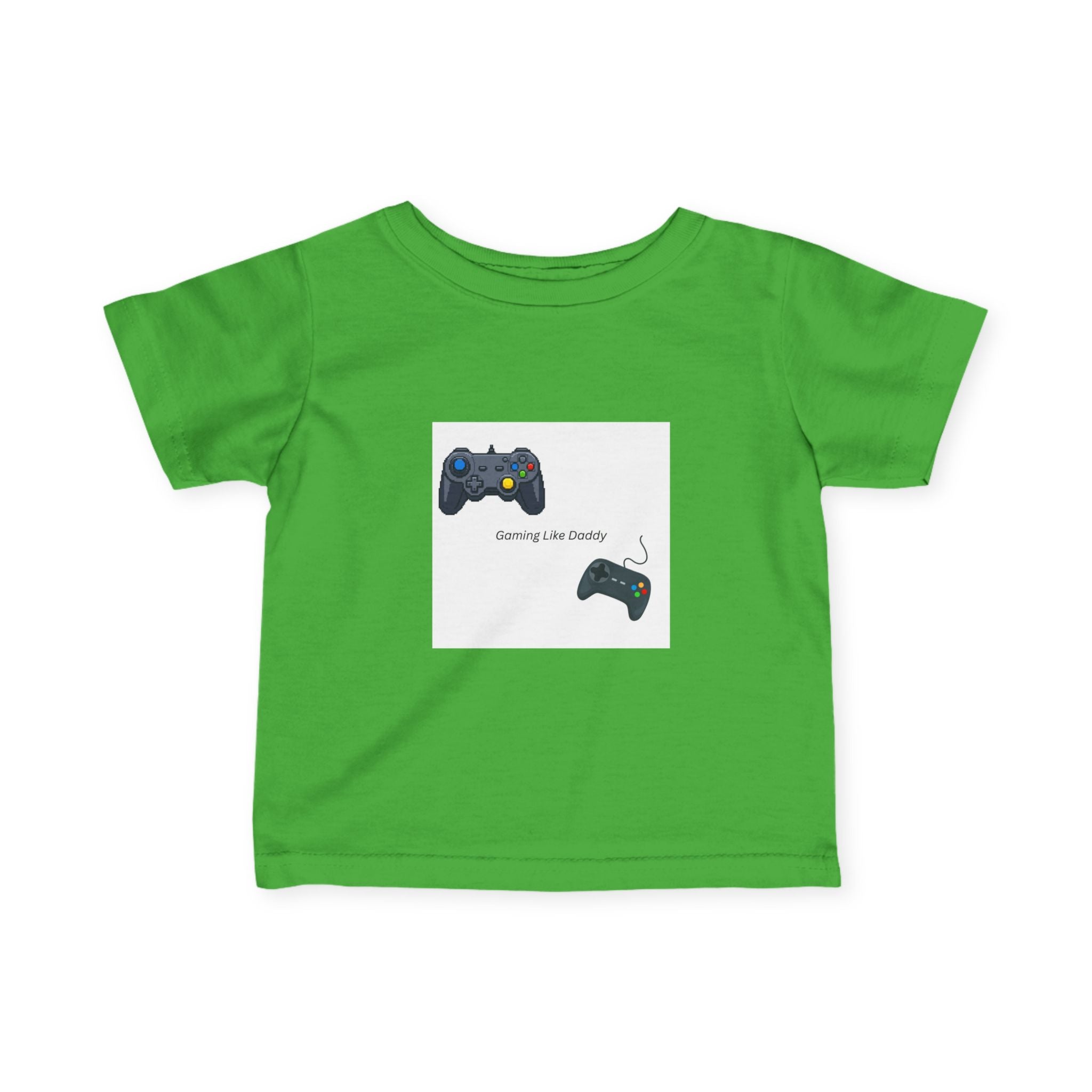 Infant Gaming T-Shirt - Cute Tee for Baby Gamers, Perfect Gift for New Dads, Baby Shower, Gaming Party, Infant Clothes
