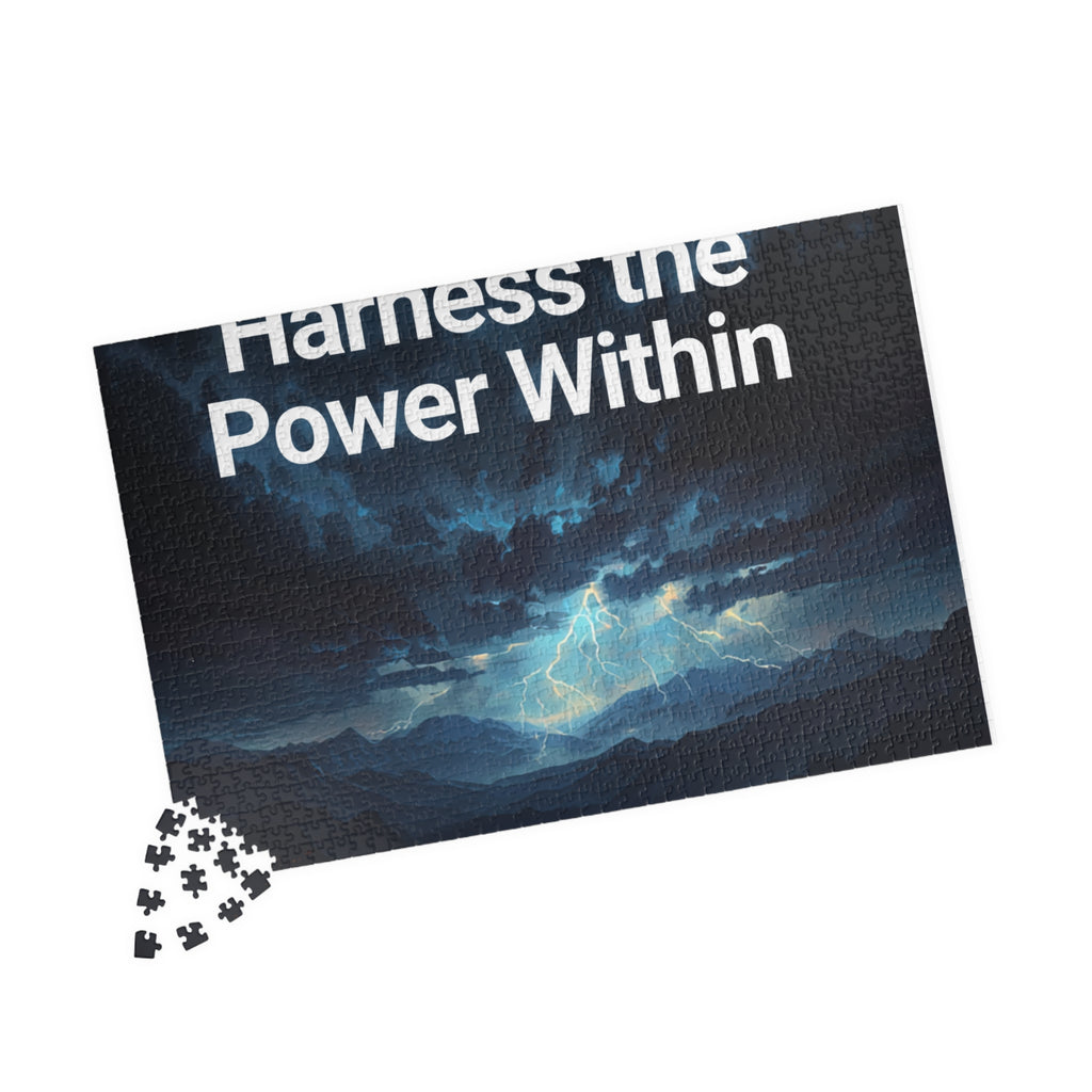 Harness the Power Within Puzzle | Inspirational Landscape Jigsaw